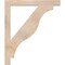 Ekena Millwork Funston Block Smooth Bracket, Douglas Fir, 3 1/2"W x 36"D x 42"H BKT04X36X42FST05SDF - alternate 4